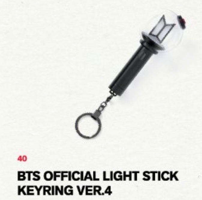 [BUSAN OFFLINE PROXY] BTS <OFFICIAL LIGHT STICK KEYRING VER4>