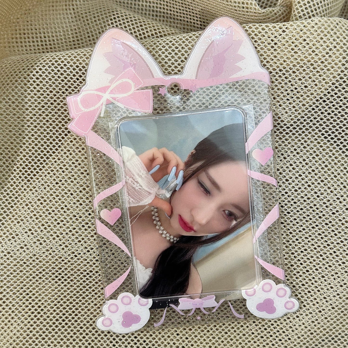 Card Holder <Glitter Cat>