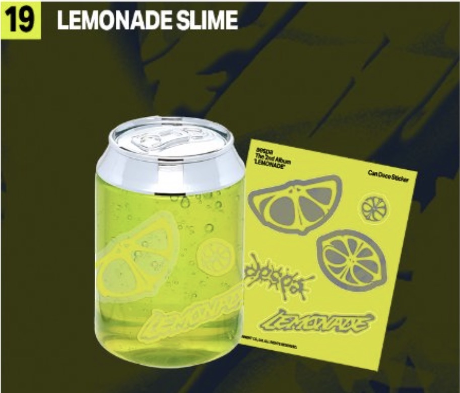 [PREORDER 13/6 CLOSE] AESPA <MAKE IT LEMONADE> OFFICIAL MD LEMONADE SLIME