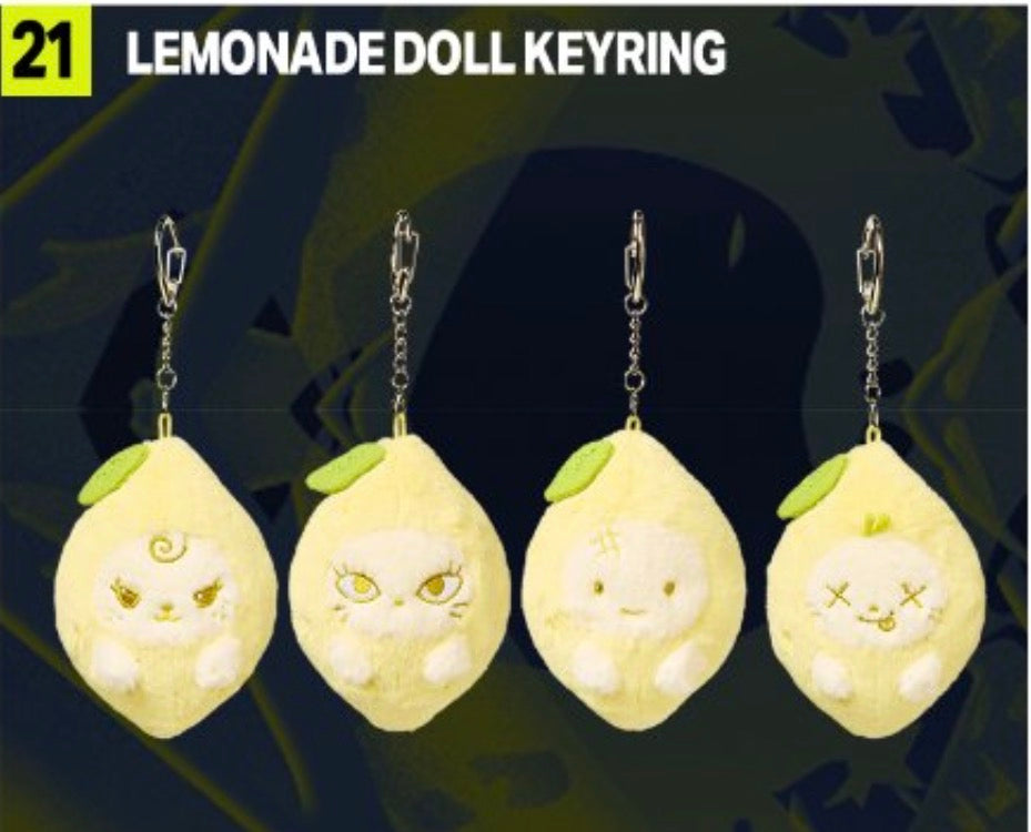 [PREORDER 13/6 CLOSE] AESPA <MAKE IT LEMONADE> OFFICIAL MD LEMONADE DOLL KEYRING