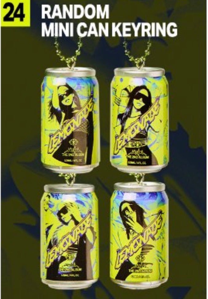 [PREORDER 13/6 CLOSE] AESPA <MAKE IT LEMONADE> OFFICIAL MD RANDOM MINI CAN KEYRING