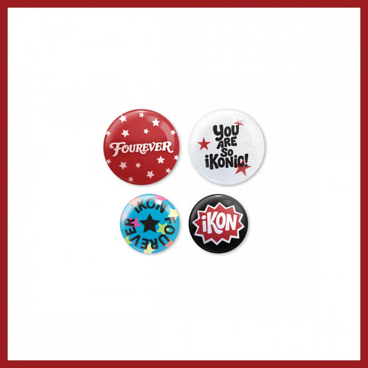 [PREORDER] iKON <iKON FOUREVER TOUR> MD PINBUTTON SET