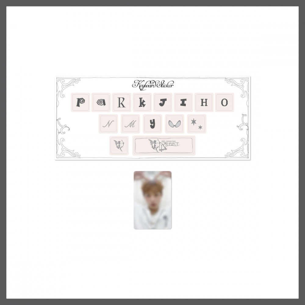 [PREORDER] PARK JIHOON 2026 FANCON [RE:FLECT] MD KEYBOARD STICKER