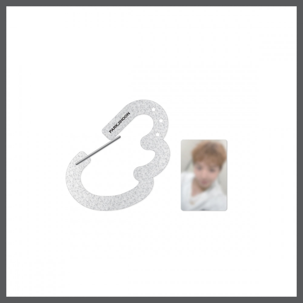 [PREORDER] PARK JIHOON 2026 FANCON [RE:FLECT] MD ACRYLIC CARABINER KEYRING