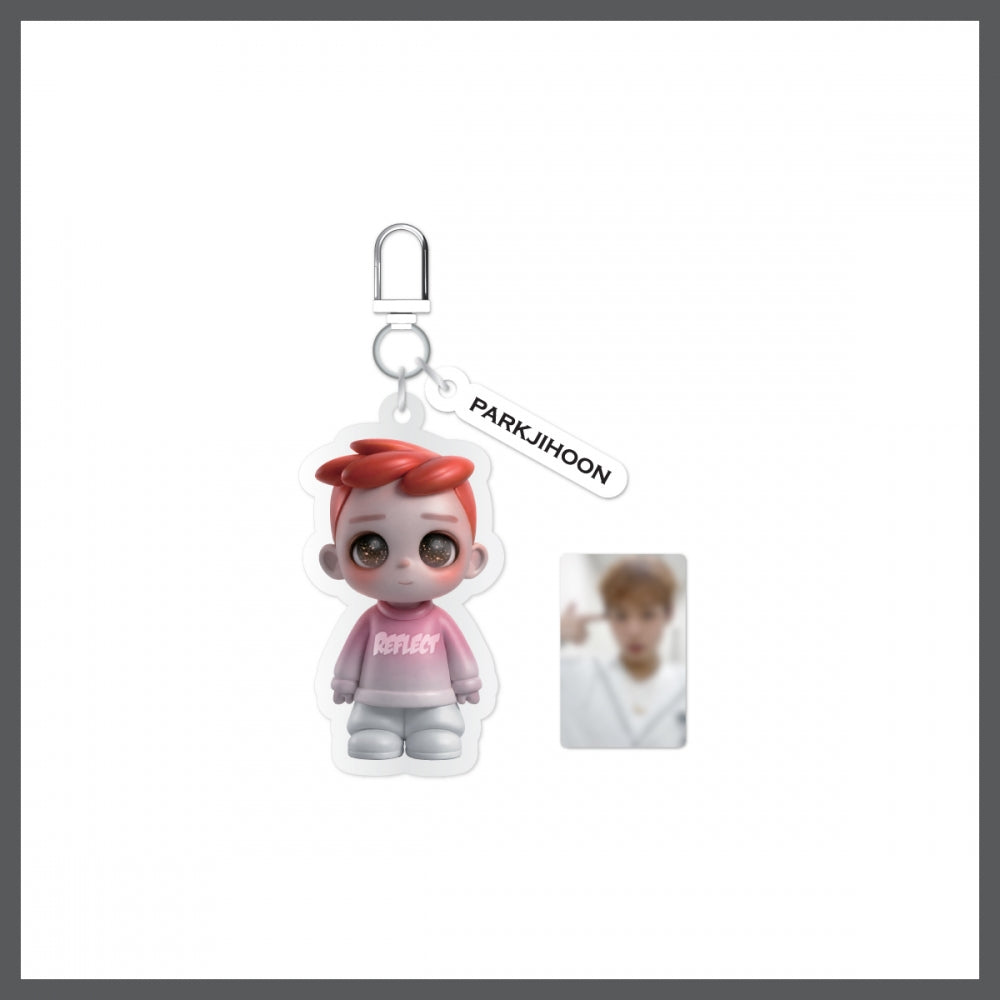 [PREORDER] PARK JIHOON 2026 FANCON [RE:FLECT] MD ACRYLIC KEYRING