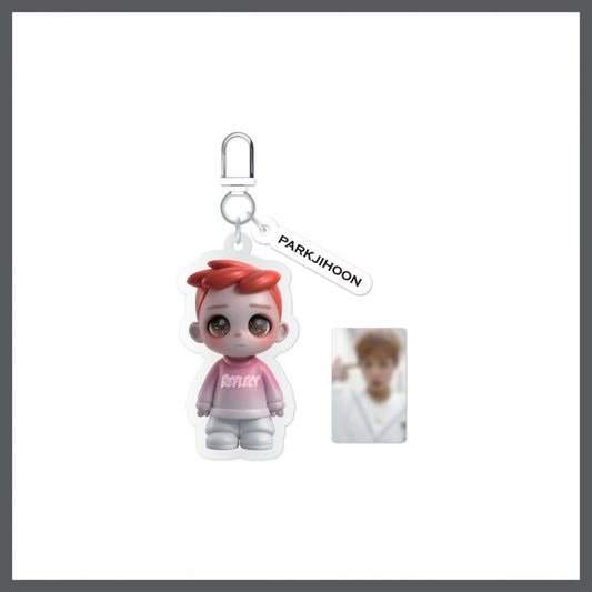 [PREORDER] PARK JIHOON 2026 FANCON [RE:FLECT] MD ACRYLIC KEYRING