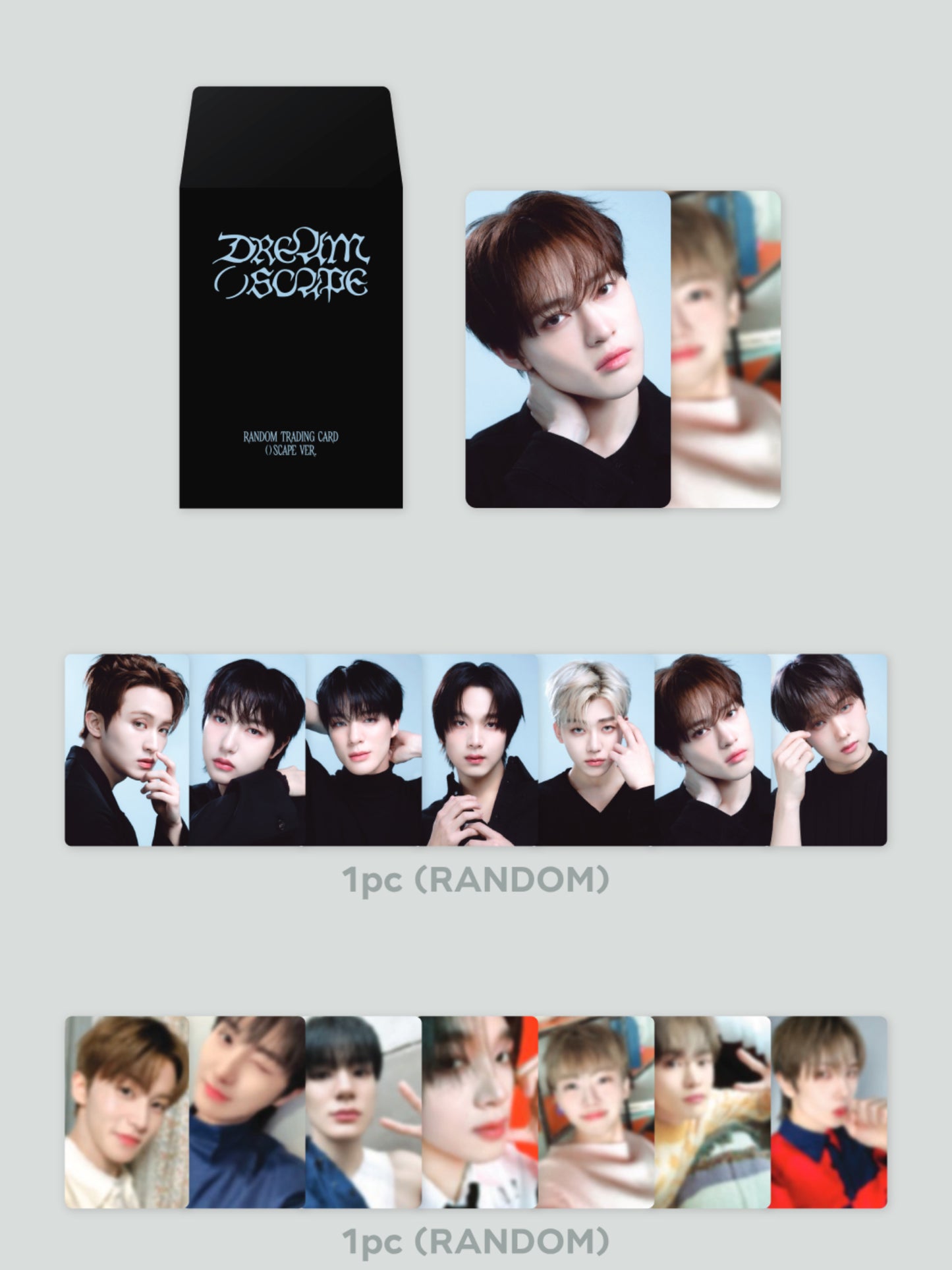 NCT DREAM <DREAM( )SCAPE> RANDOM TRADING CARD SET [()SCAPE ver.]