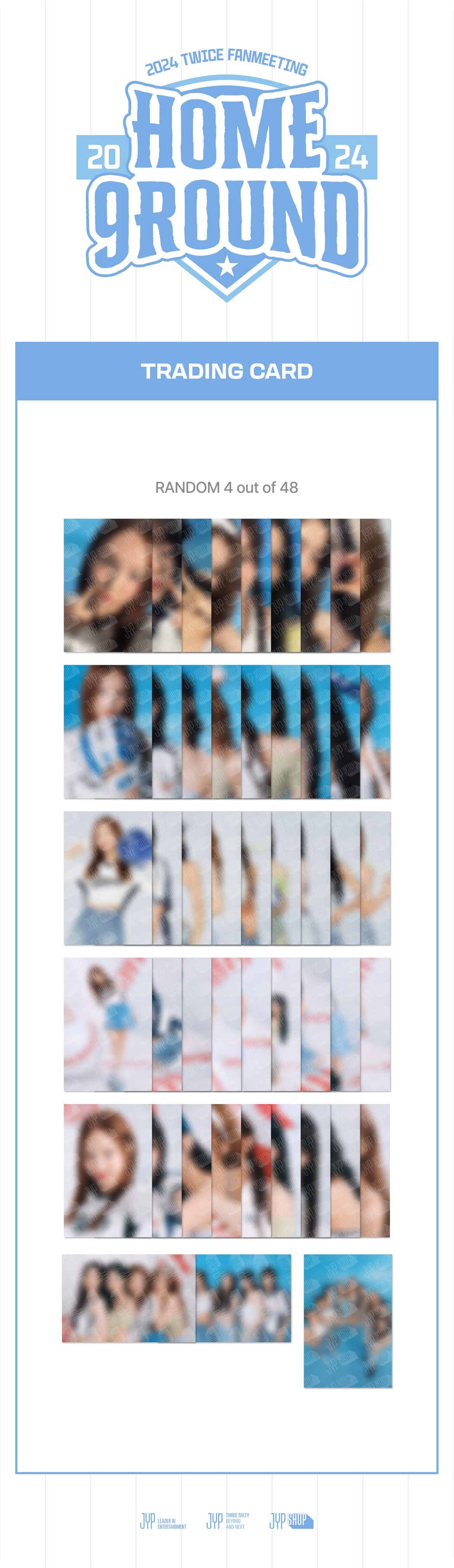 TWICE <HOME 9ROUND> TRADING CARD