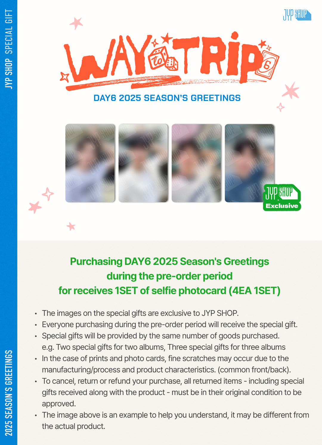 [PREORDER] DAY6 <Way to Trip> 2025 SEASON'S GREETINGS