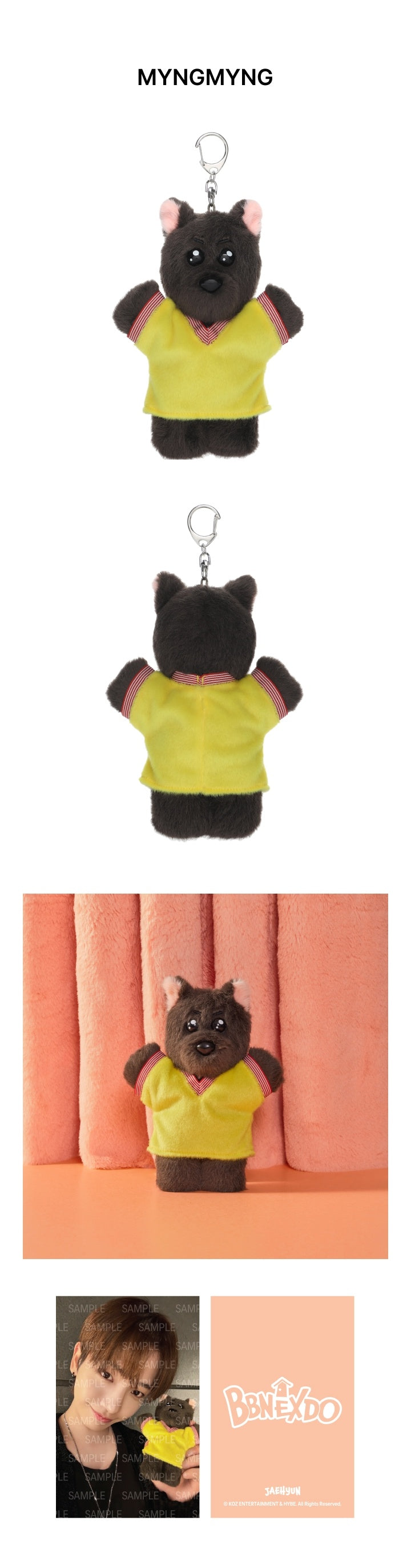 BOYNEXTDOOR PLUSH KEYRING (HOW? VER) – IPDEOK MERCH ENTERPRISE