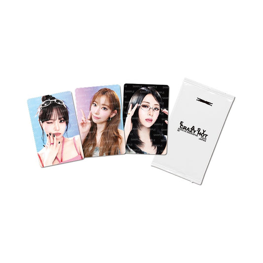 LE SSERAFIM <EASY CRAZY HOT> JAPAN TRADING CARD