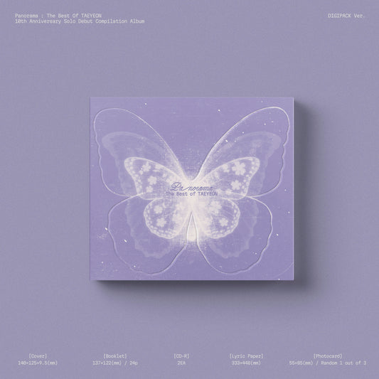 TAEYEON <Panorama : The Best of TAEYEON> DIGIPACK Ver