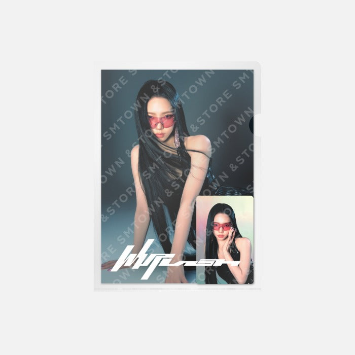 AESPA <WHIPLASH> OFFICIAL MD POSTCARD + HOLOGRAM PHOTO CARD SET