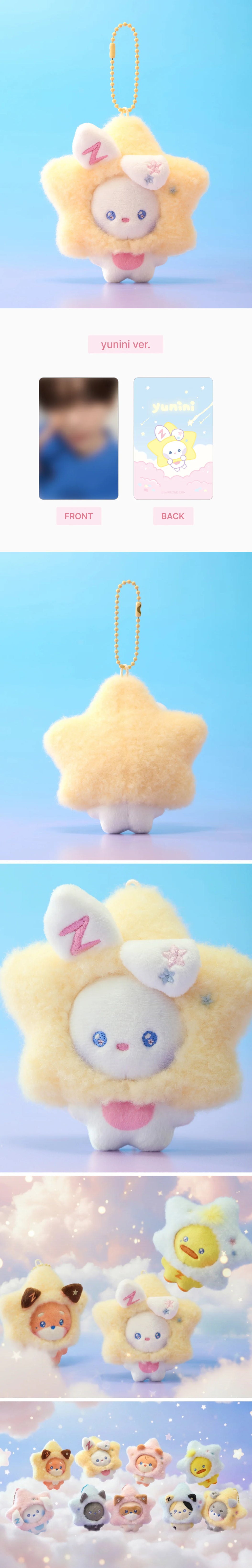 ZEROBASEONE <TOGETHER, WE SHINE> ZERONI PLUSH KEYRING