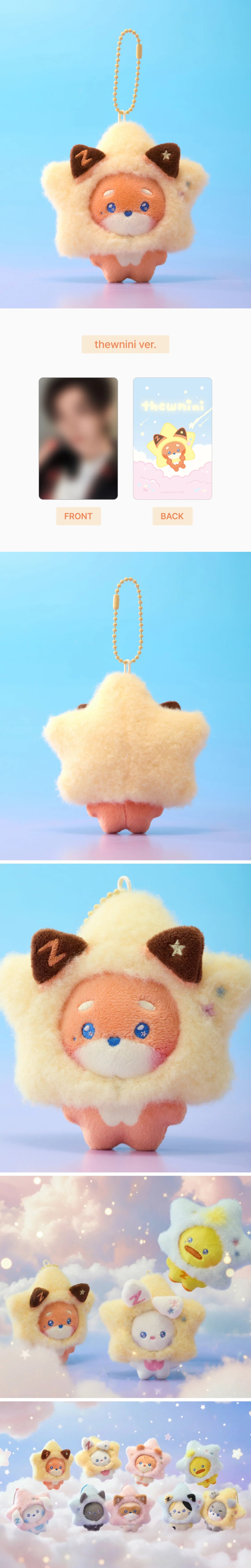 ZEROBASEONE <TOGETHER, WE SHINE> ZERONI PLUSH KEYRING
