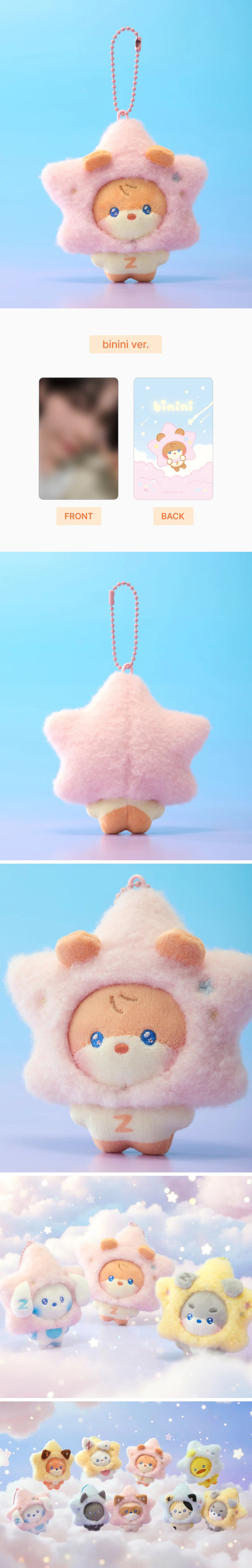 ZEROBASEONE <TOGETHER, WE SHINE> ZERONI PLUSH KEYRING