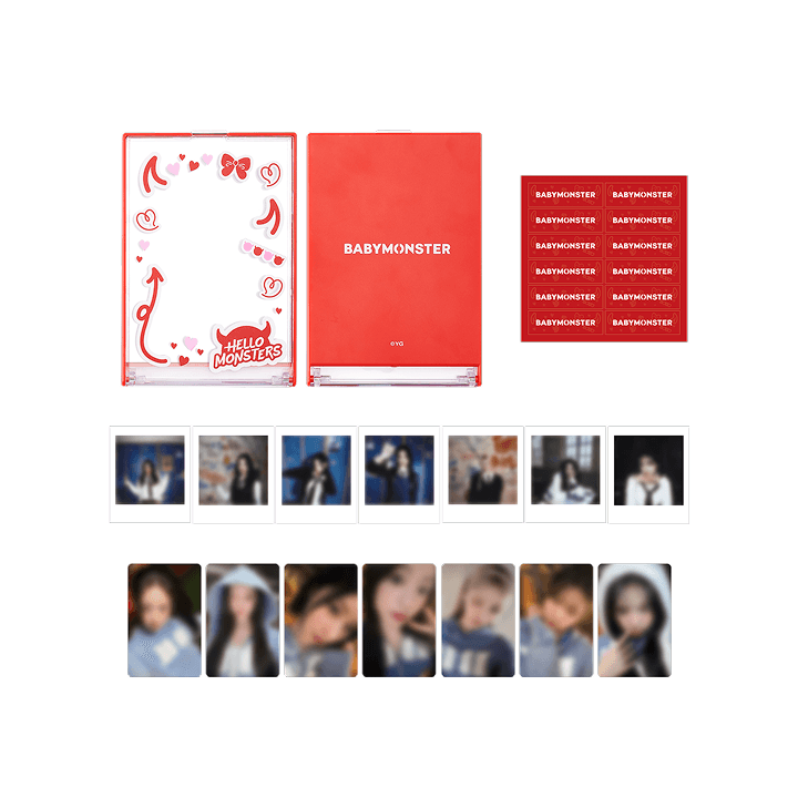 宝贝怪兽<hello monsters tour>镜面照片卡夹</hello>