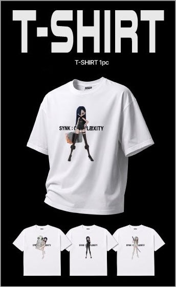 [PREORDER OFFLINE PROXY] AESPA <LIVE TOUR -SYNK : COMPLaeXITY> T-SHIRT