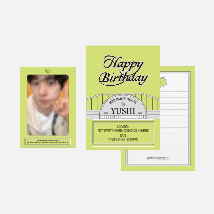 YUSHI <ARTIST BIRTHDAY PARTY CARD>