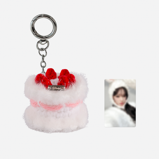 AESPA WINTER <2026 SM ARTIST BIRTHDAY> CROCHET MINI CAKE KEYRING