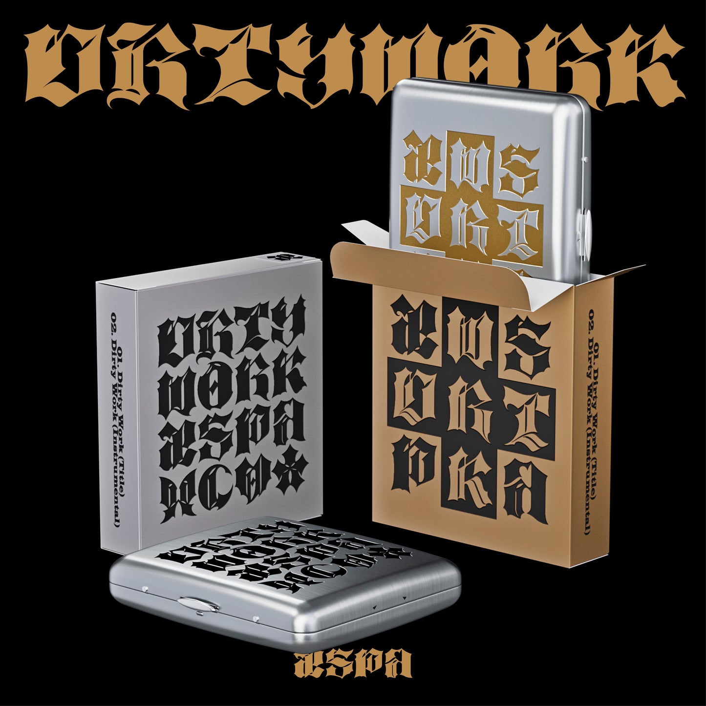 AESPA <DIRTY WORK> DIRTY CASE VER