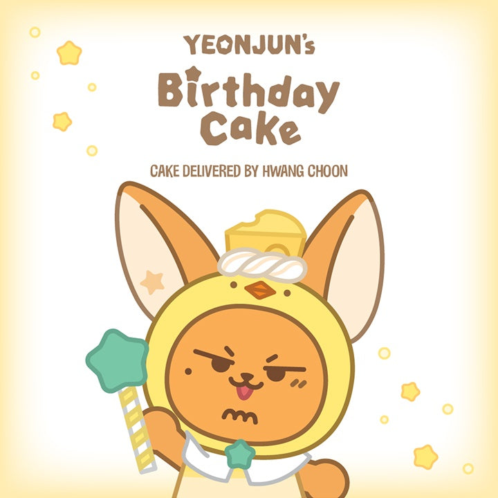 [PREORDER] YEONJUN [YEONJUN's Birthday Cake] HWANG CHOON Cake Pouch