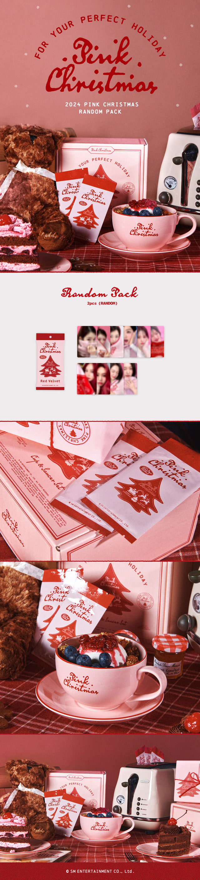 [PREORDER] RED VELVET <PINK CHRISTMAS 2024> Random Trading Card