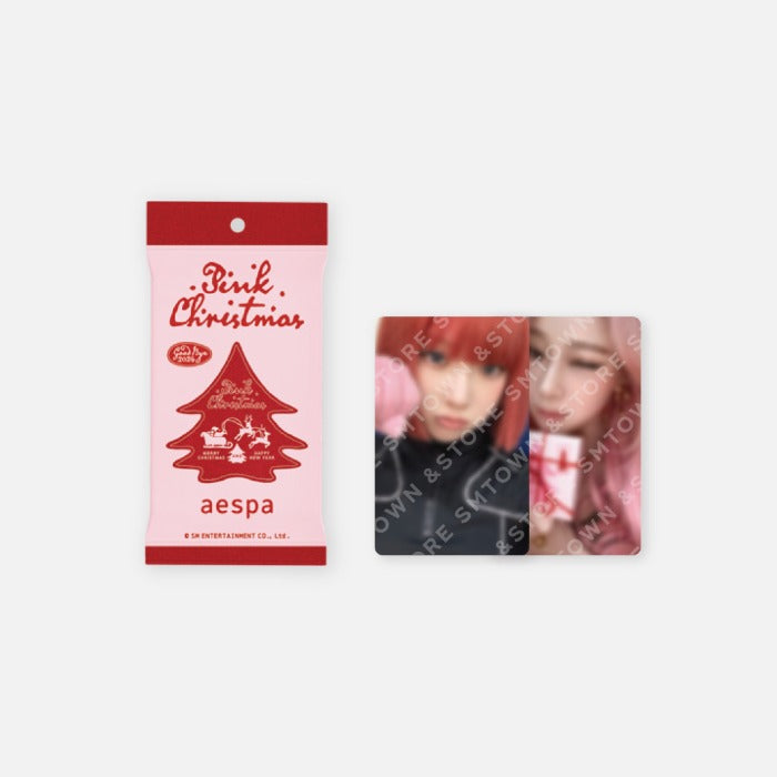 [PREORDER] AESPA <PINK CHRISTMAS 2024> Random Trading Card