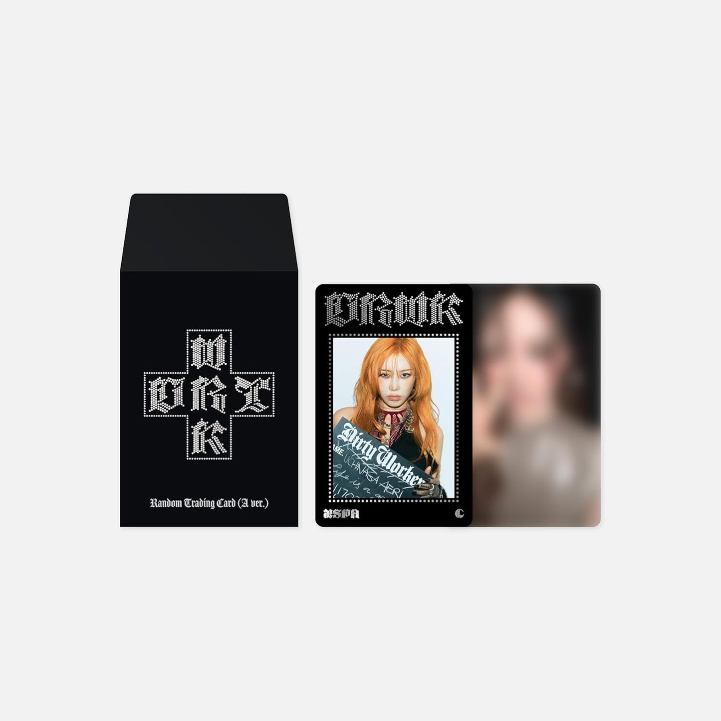 AESPA <DIRTY WORK> TRADING CARD