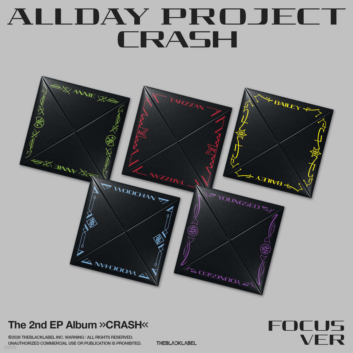 [PREORDER] ALLDAY PROJECT [CRASH] FOCUS ver