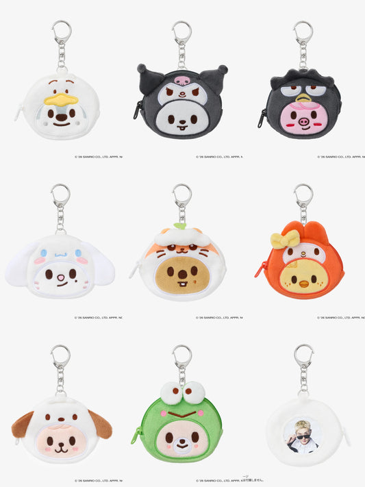 [PREORDER] STRAY KIDS [RUN IT JAPAN] SKZOO×SANRIO CHARACTERS BUTTON BADGE POUCH