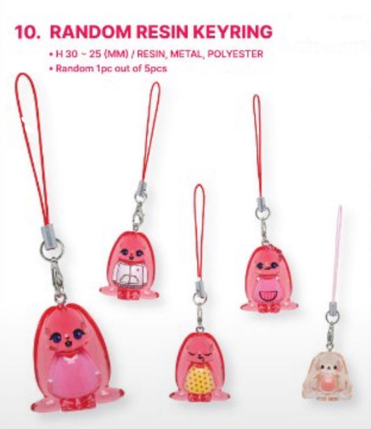 [OFFLINE PROXY 3/10 CLOSED] YUQI CHARACTER POP-UP [TODAY WITH GIGI] RANDOM RESIN KEYRING