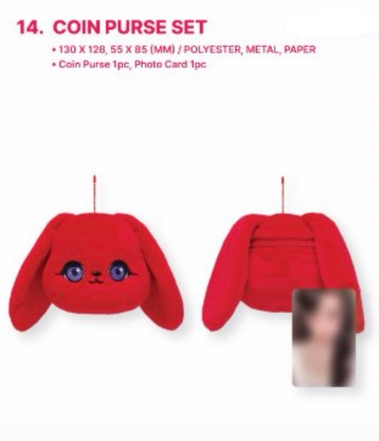 [OFFLINE PROXY 3/10 CLOSED] YUQI CHARACTER POP-UP [TODAY WITH GIGI] COIN PURSE SET