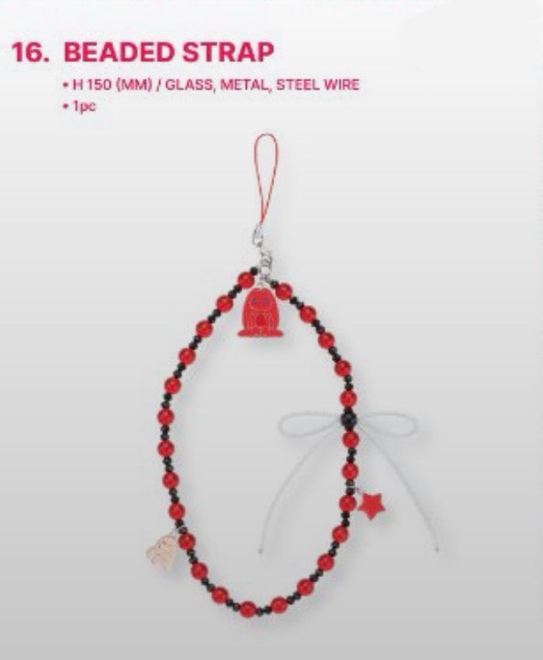 [OFFLINE PROXY 3/10 CLOSED] YUQI CHARACTER POP-UP [TODAY WITH GIGI] BEADED STRAP