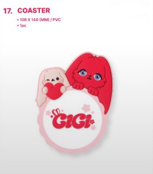 [OFFLINE PROXY 3/10 CLOSED] YUQI CHARACTER POP-UP [TODAY WITH GIGI] COASTER