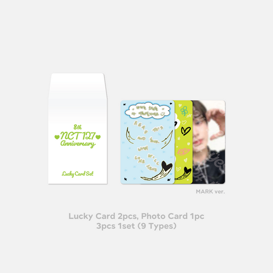 NCT 127 <8TH ANNIVERSARY> LUCKY CARD SET