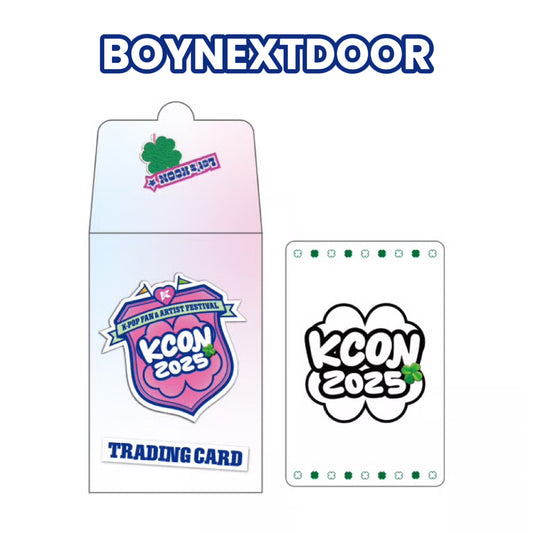 BOYNEXTDOOR <KCON 2025> TRADING CARD