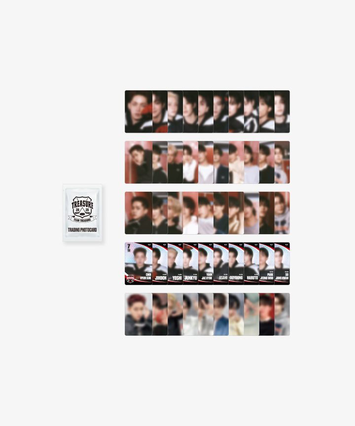 TREASURE <TEAM TREASURE> TRADING CARD
