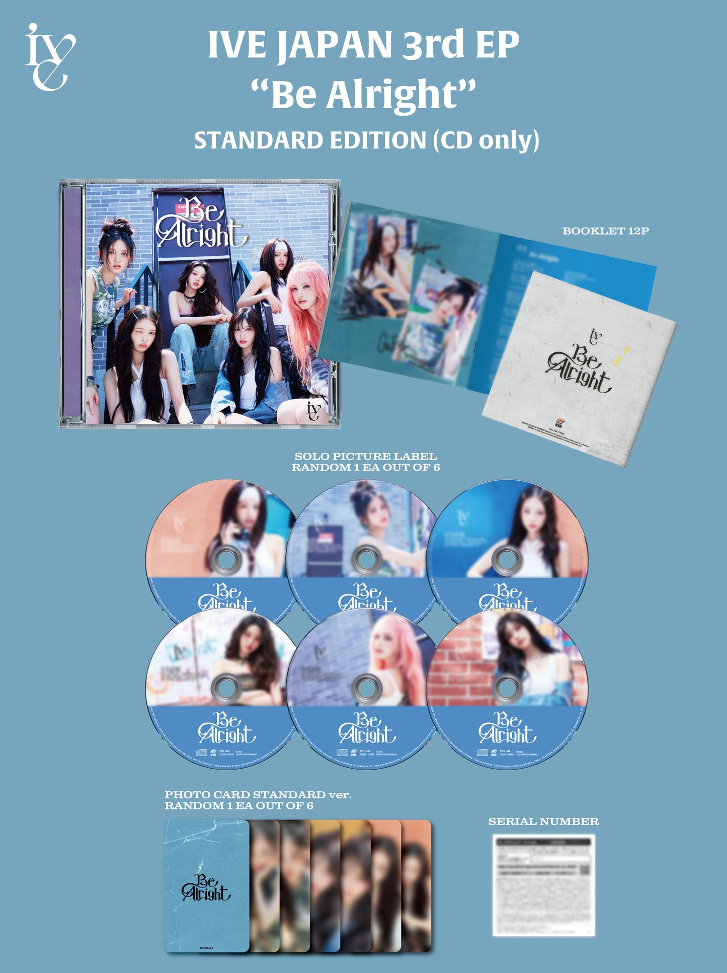 IVE <BE ALRIGHT> JAPAN 3RD EP STANDARD VER