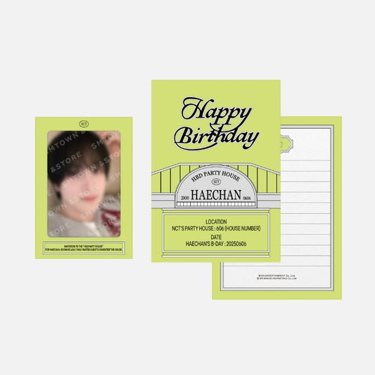 HAECHAN <ARTIST BIRTHDAY PARTY CARD>