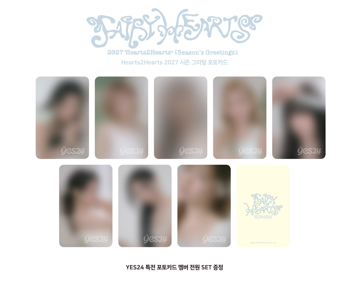 HEARTS2HEARTS [FAIRY HEARTS] 2027 SEASON’S GREETING YES24 POB