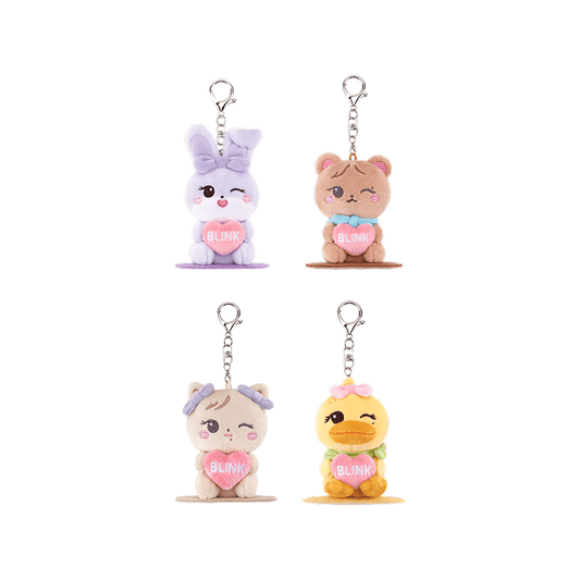 BLACKPINK <DEADLINE> CHARACTER MAGNETIC PLUSH KEYRING