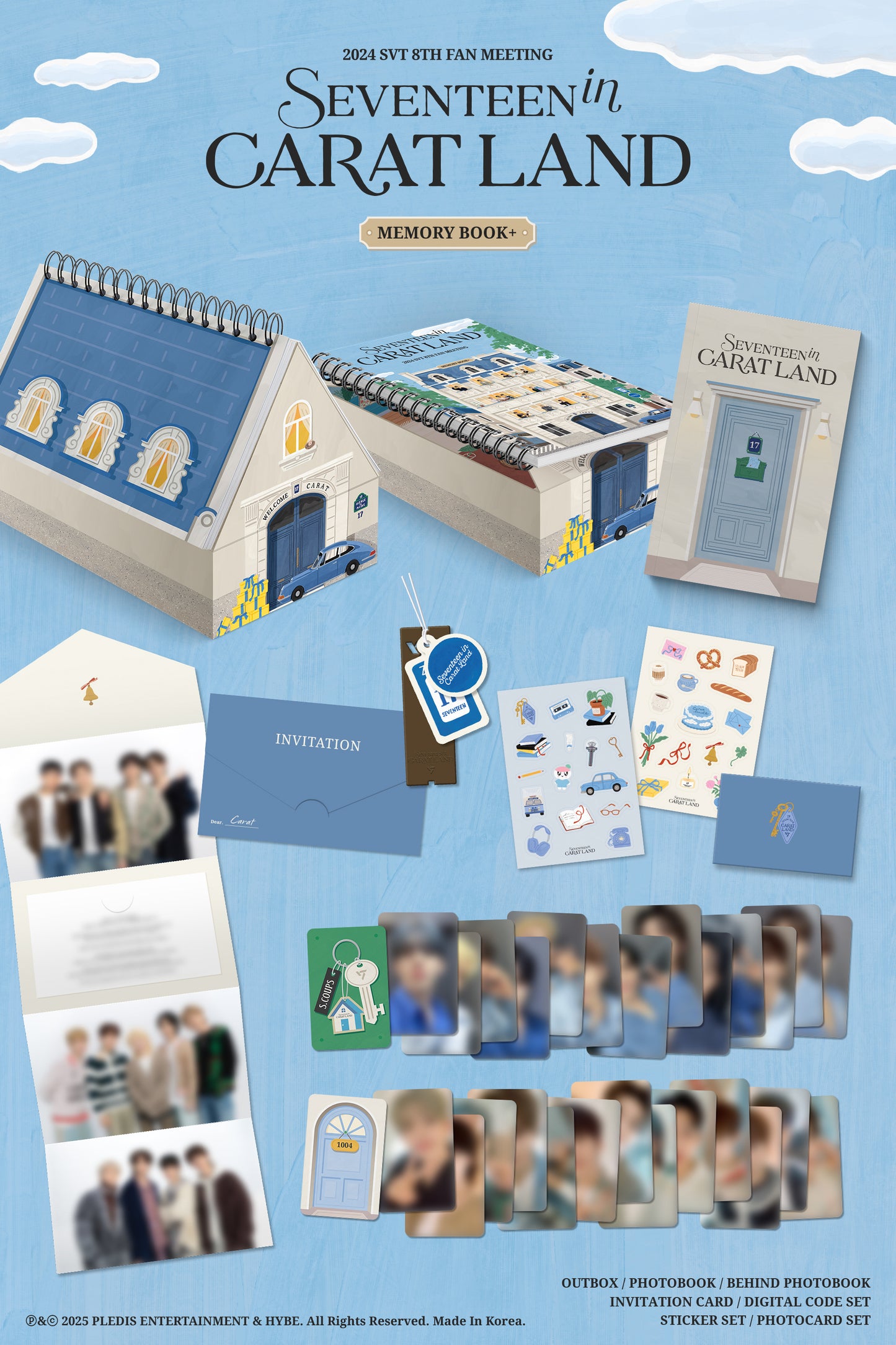 十七<seventeen in carat land>SVT第八届粉丝见面会纪念册</seventeen>