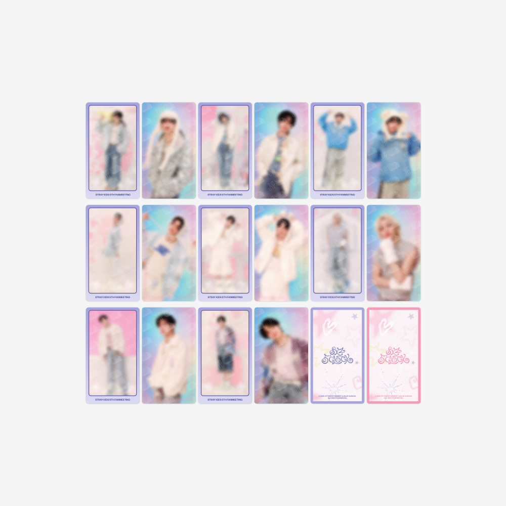 STRAY KIDS <SKZ 5'CLOCK> SPECIAL TRADING CARD
