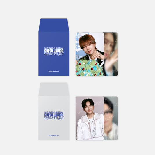 SUPER JUNIOR <2025 SM ARTIST SEASON’S GREETINGS> RANDOM TRADING CARD