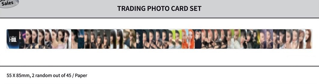 (G)I-DLE WORLD TOUR <iDOL> TRADING CARD