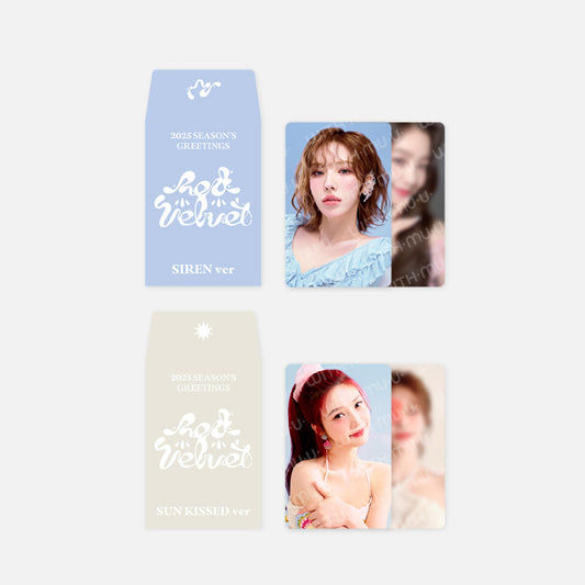 RED VELVET <2025 SM ARTIST SEASON’S GREETINGS> RANDOM TRADING CARD