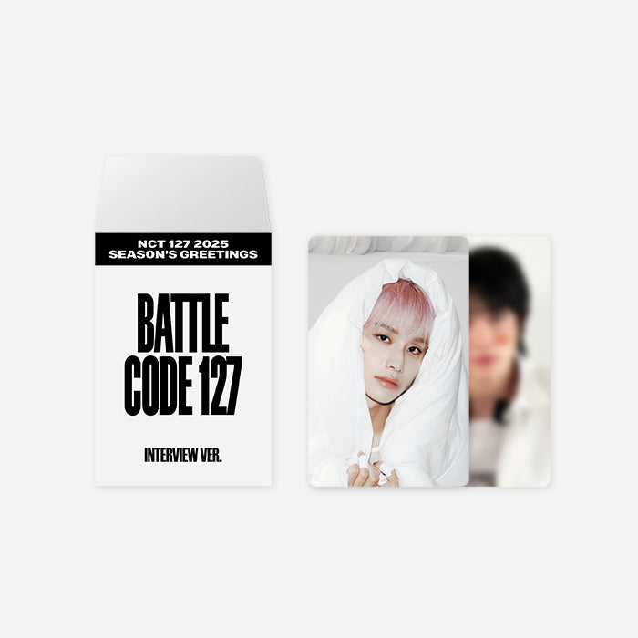 NCT 127 <2025 SM ARTIST SEASON’S GREETINGS> RANDOM TRADING CARD