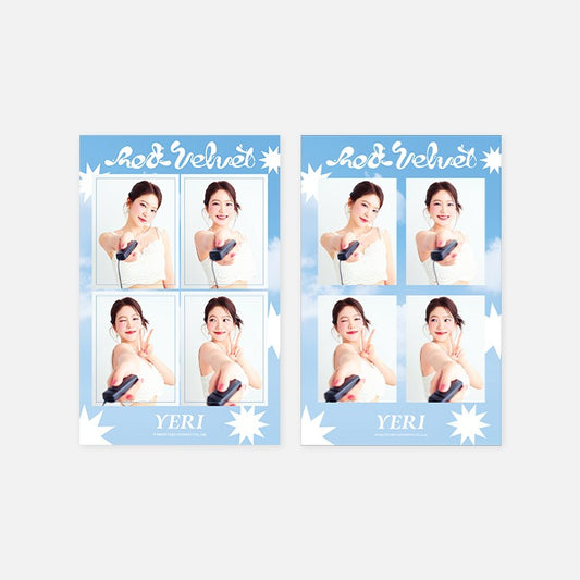 RED VELVET <2025 SM ARTIST SEASON’S GREETINGS> 4CUT PHOTO SET