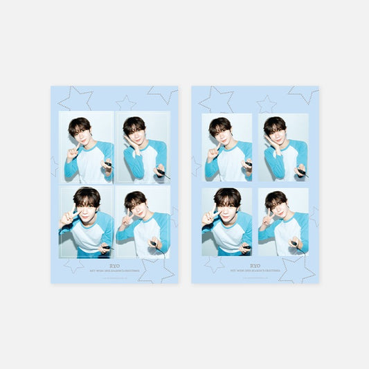 NCT WISH <2025 SM ARTIST SEASON’S GREETINGS> 4CUT PHOTO SET
